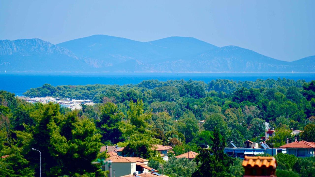 Hotel Sun Sight Pefkochori Exterior foto