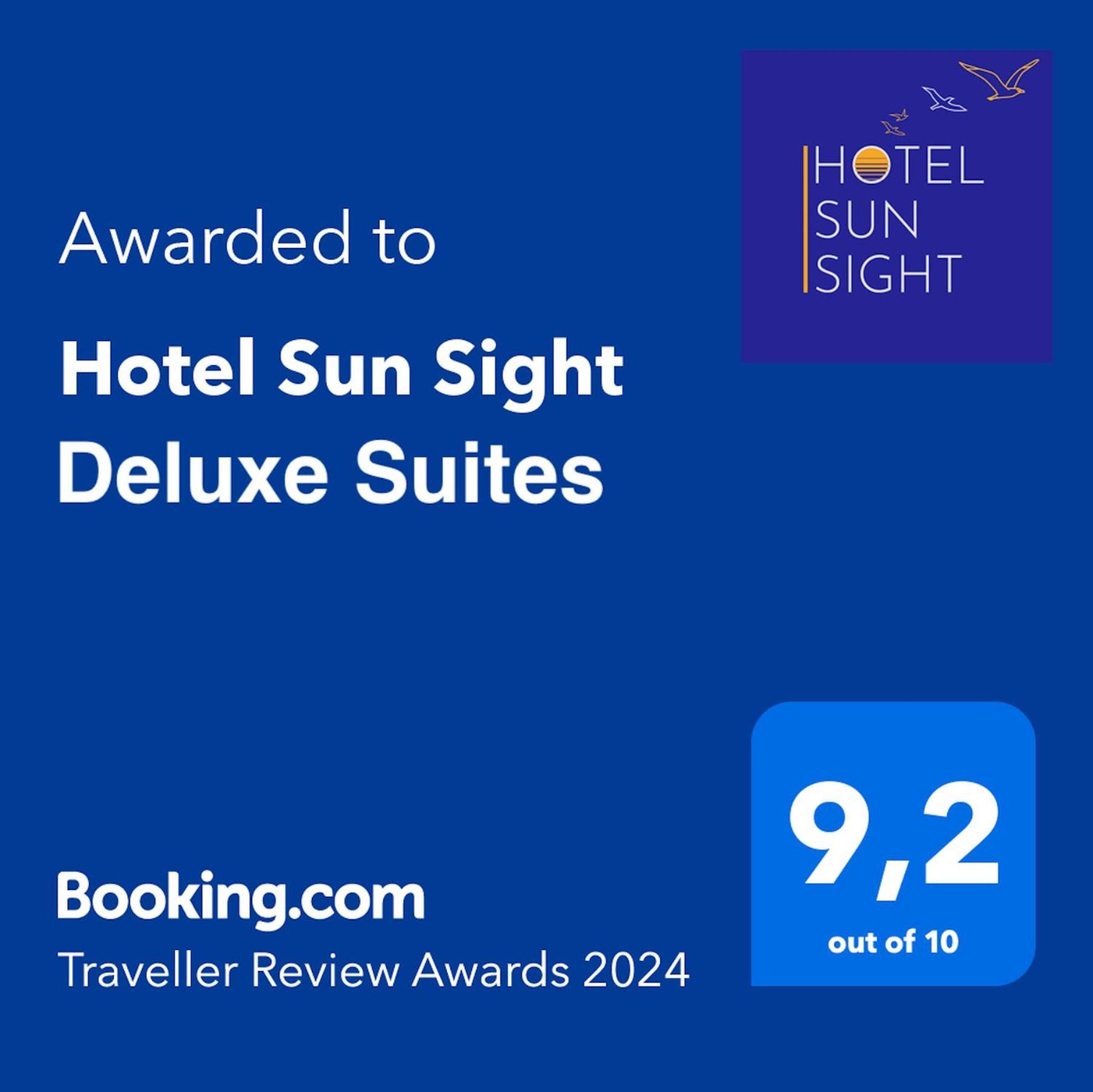Hotel Sun Sight Pefkochori Exterior foto